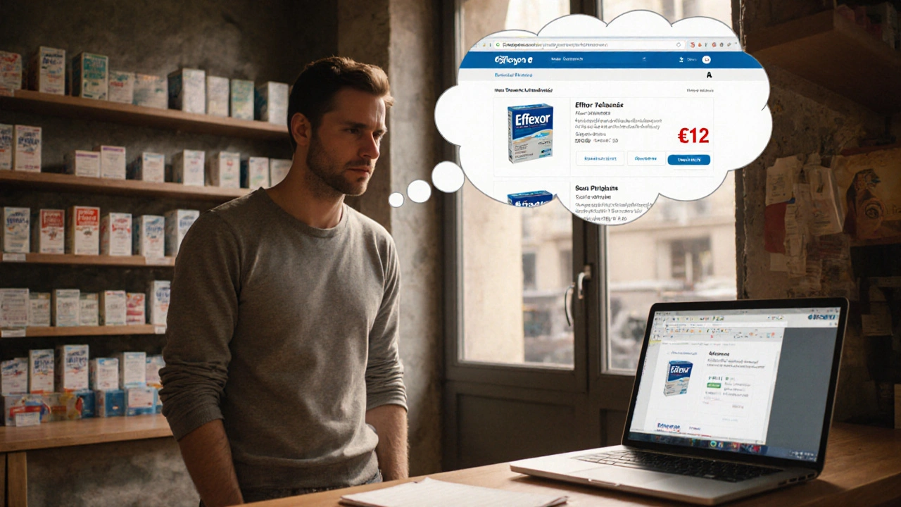 Acheter en ligne le générique d'Effexor pas cher - Guide 2025
