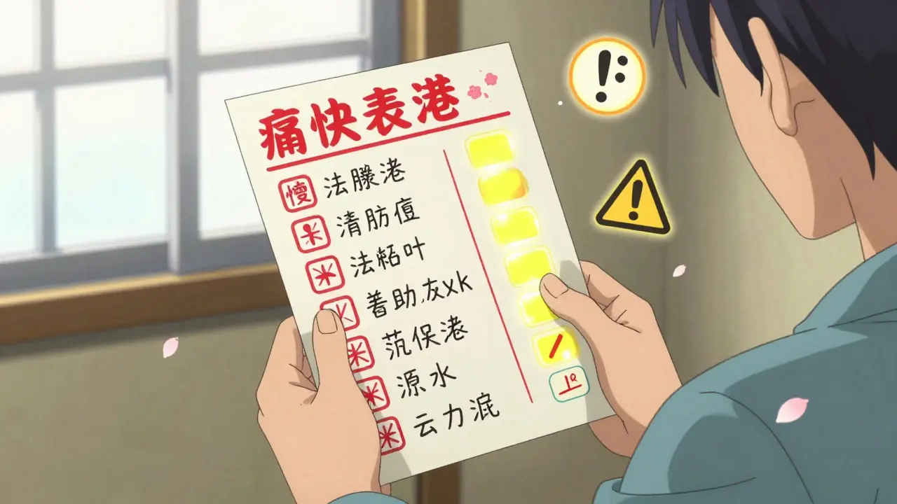 Comment documenter les alertes de sécurité sur votre liste de médicaments