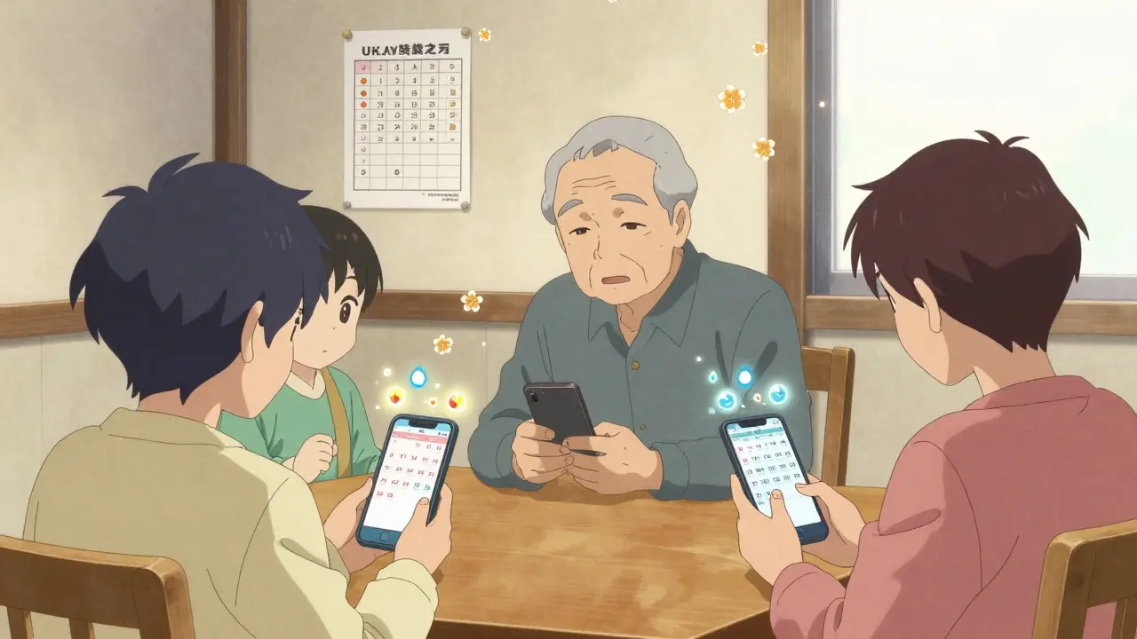 Créer un calendrier partagé de médicaments pour la famille et les aidants