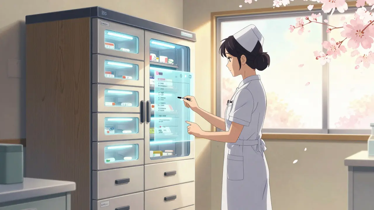 Comment utiliser en toute sécurité les armoires de distribution automatisées en clinique