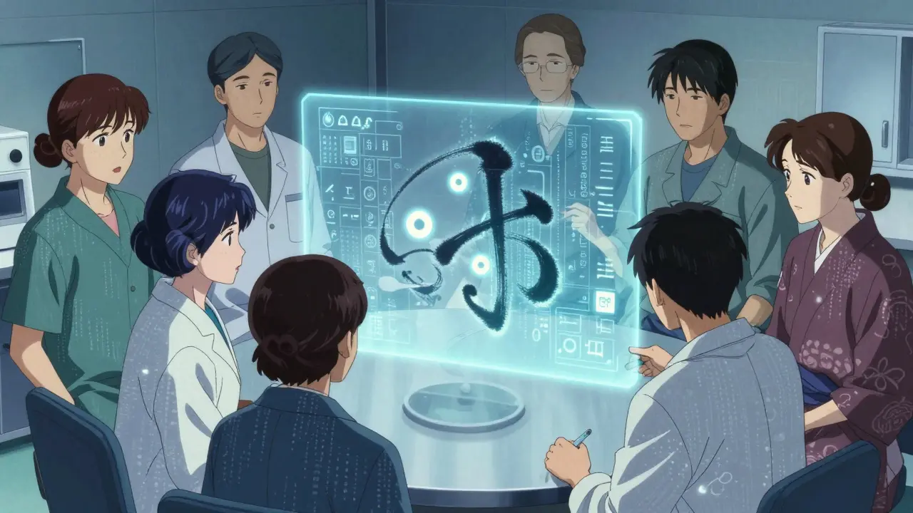 Groupe de patients européens en essai clinique, motifs génétiques lumineux