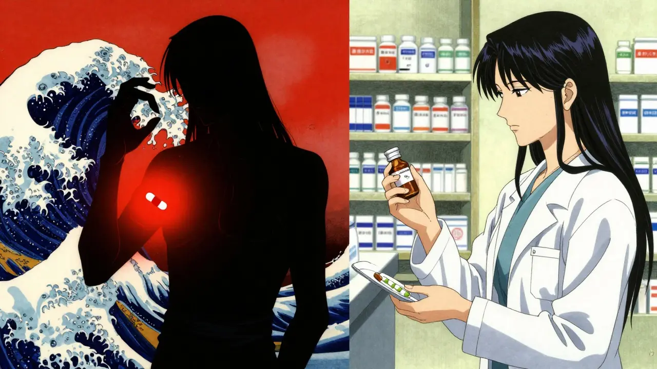 Comparaison entre pharmacie en ligne sûre et site frauduleux